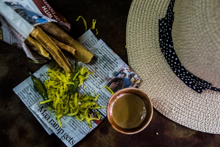 guests enjoying local calcutta life